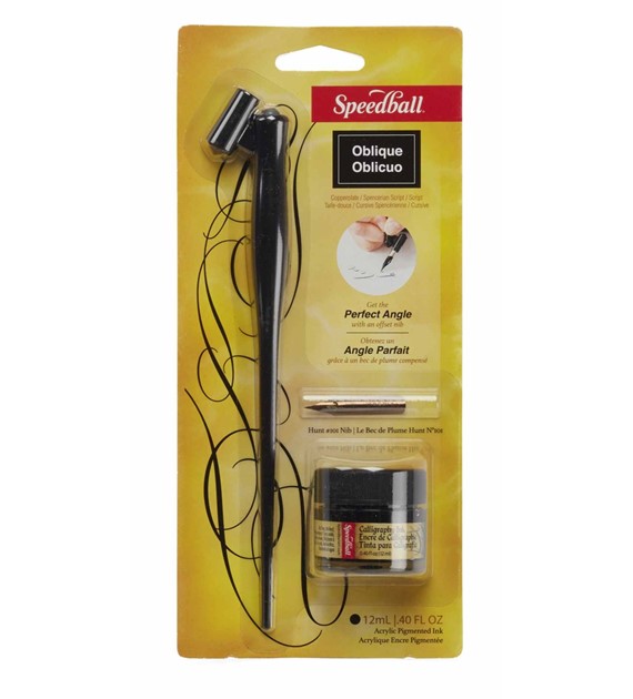 SB Oblique Pen & Ink Set - pióro do kaligrafii