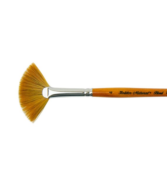 Golden Natural Blend Fan 4 -pędzel