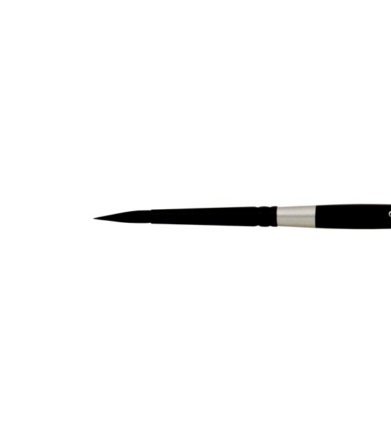 Black Velvet Round 6 -pędzel