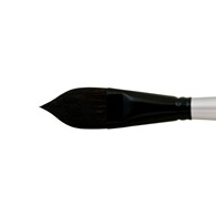 Black Velvet  Oval Wash 1 in -pędzel