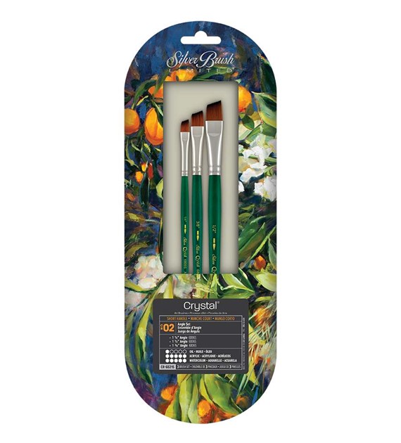 Crystal Golden Taklon GOOD Angle 3Pc W/C Set  -kpl