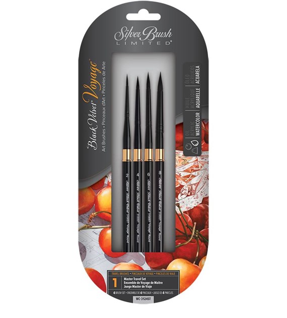 Black Velvet Voyage 4pc Set -kpl.p.