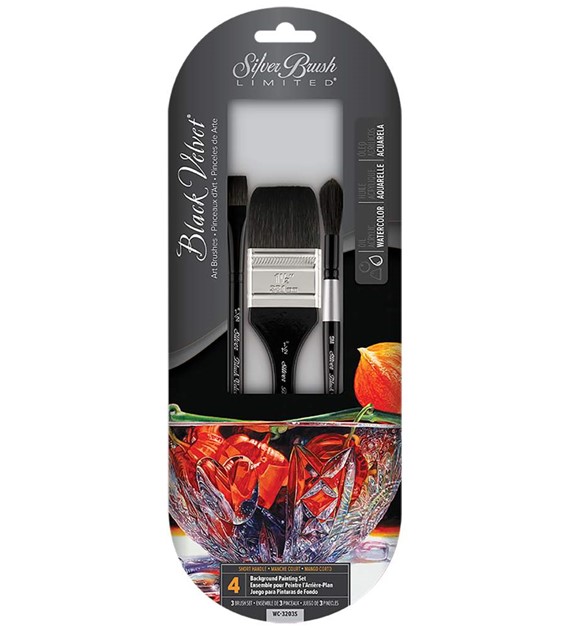 Black Velvet 3 Pc BEST Plein Air W/C Set -kpl.p.