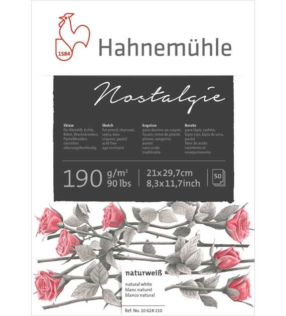 SketchPad  Nostalgie  190gsm DIN A4 50k