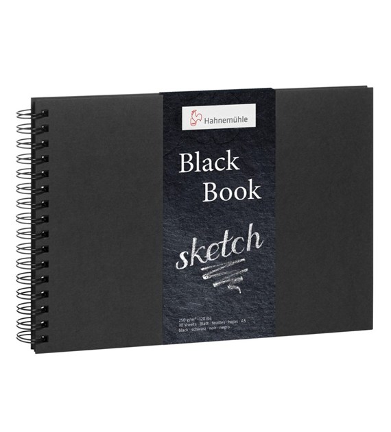 SketchBook  BlackBook  250gsm DIN A 5 landscape 30