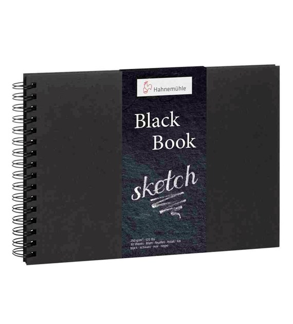 SketchBook  BlackBook  250gsm DIN A 4 landscape 30