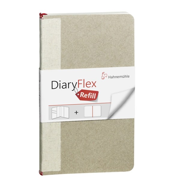 DiaryFlex Refill blank 100gsm 104x182mm 80k
