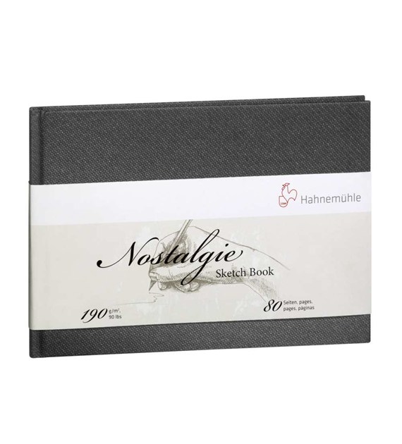 Nostalgie Sketch Book 190gsm A5 landscape size 40k