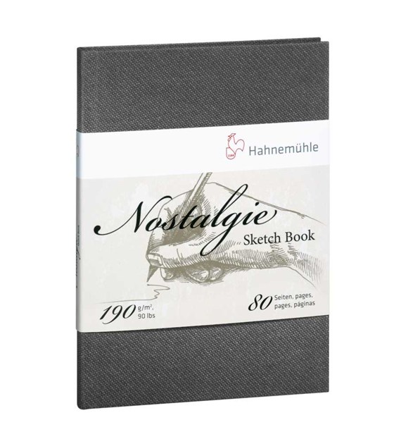 Nostalgie Sketch Book 190gsm A4 portrait size 40k
