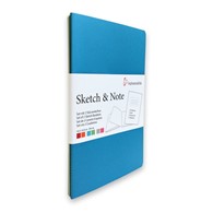 Sketch&Note Blue Bundle 125gsm A6 20k per booklet