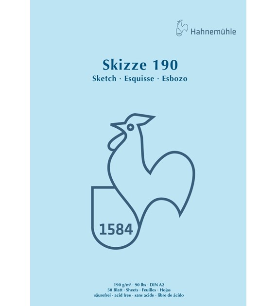 SketchPad 190gsm DIN A2 50k