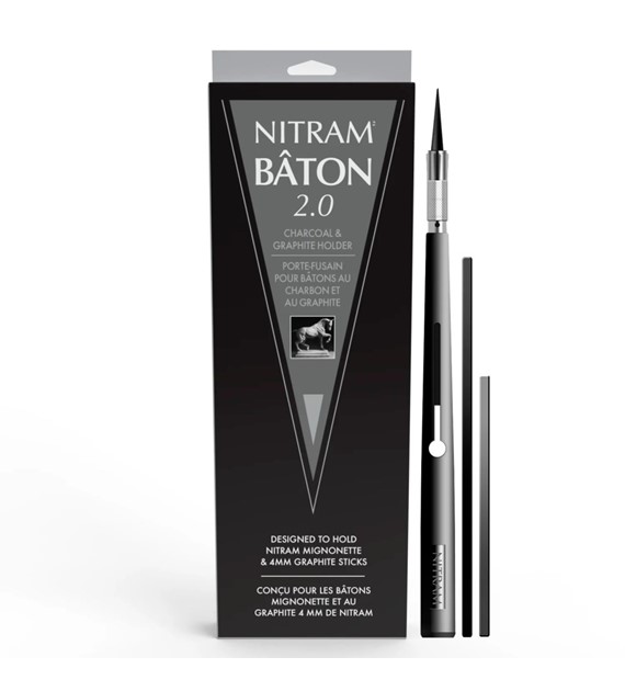 NITRAM Baton 2.0 + 2 wkłady (grafit, węgiel)