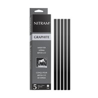 NITRAM Graphite 4mm Refills 3B 5szt - do baton 2