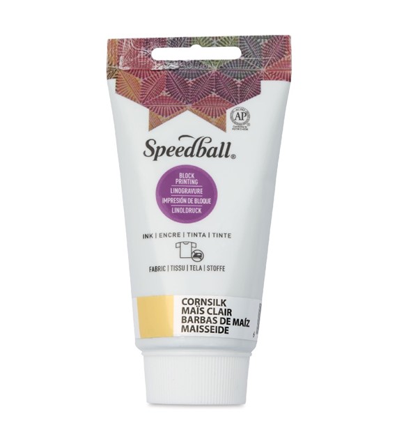 SB Fabric Block Printing Ink Cornsilk 75ml -farba