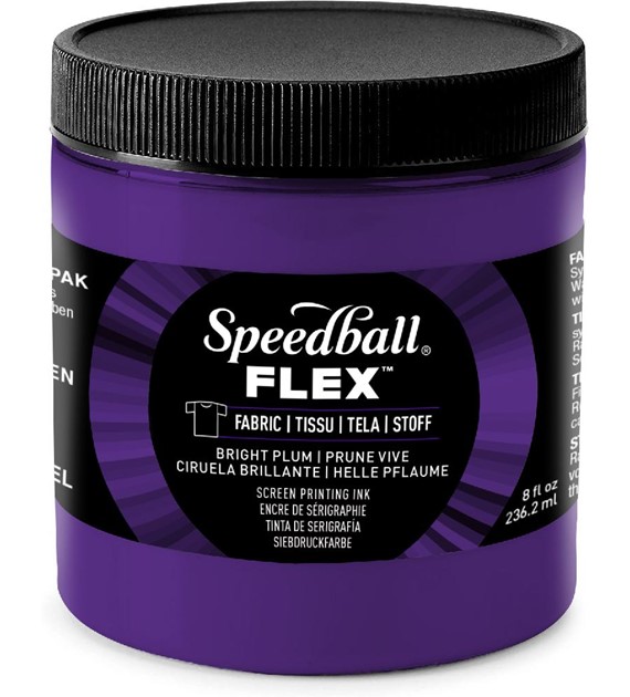 SB FLEX Fabric Screen Print.Ink Bright Plum 236ml