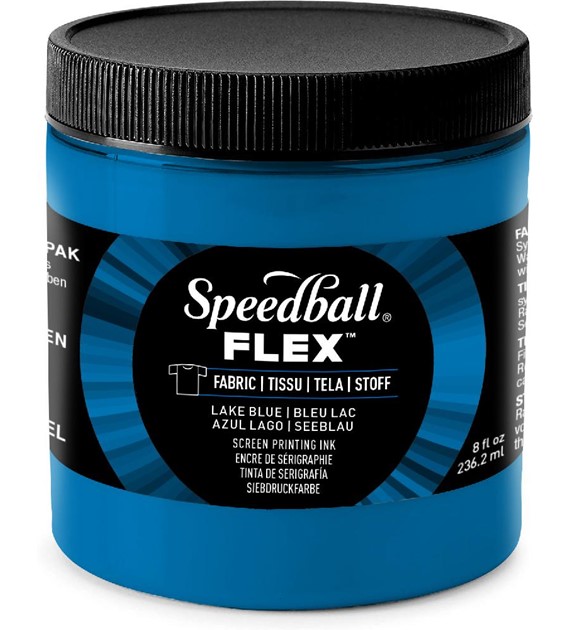 SB FLEX Fabric Screen Print.Ink Lake Blue 236ml
