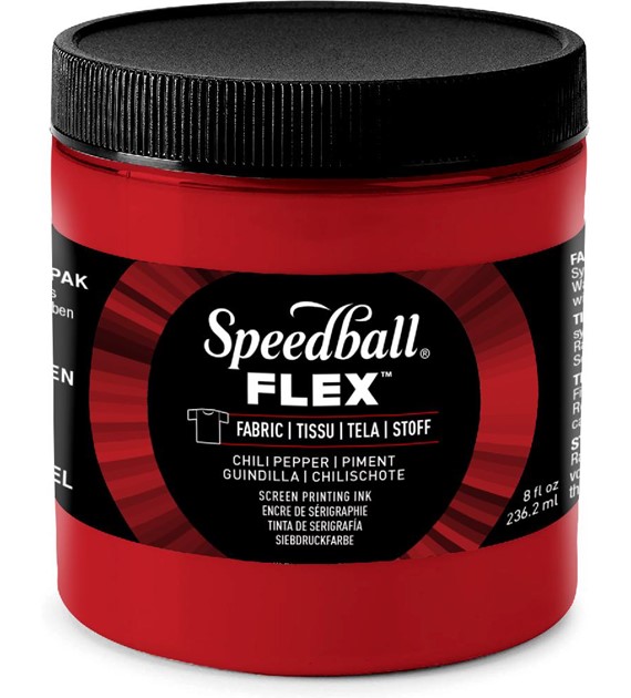 SB FLEX Fabric Screen Print.Ink Chili Pepper 236ml