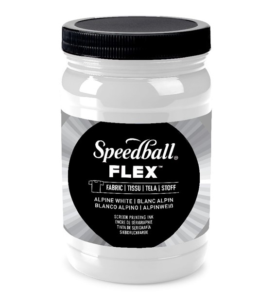 SB FLEX Fabric Screen Print.Ink Alpine White 946ml