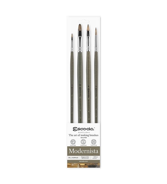 E MODERNISTA  OIL/ACRYLIC SET 4szt