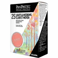 PanPastel Zestaw 25 LIGHT&MEDIUM (jasne i pośredn)