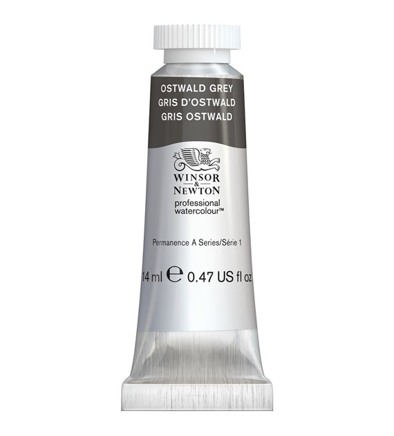 AWC 14ML OSWALD GREY -Farba akwarelowa w tubie