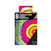 WB Fluorescent Colors Set 8x22ml -komplet