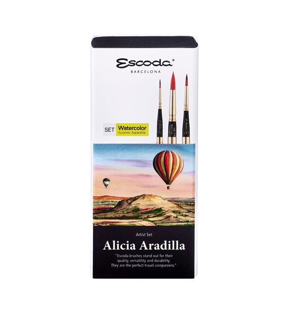 E Alicia Aradilla Art Set 1 Synth. Travel -komplet