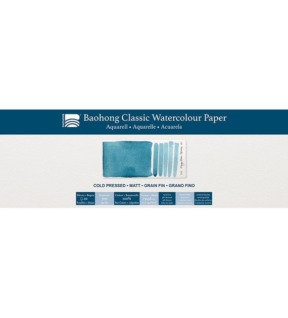 Baohong - Classic Block Cold Pressed 130x380 -blok