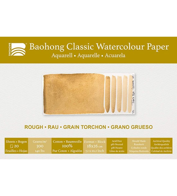 Baohong - Classic Block Rough 180x260 -blok
