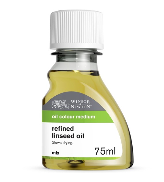 Olej lniany rafinowany 75ml (REFINED)