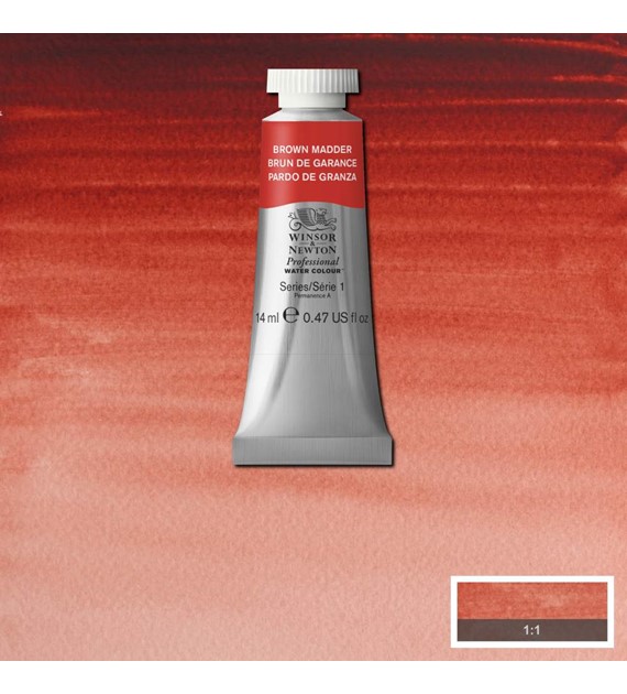 AWC 14ML BROWN MADDER -Farba akwarelowa w tubie