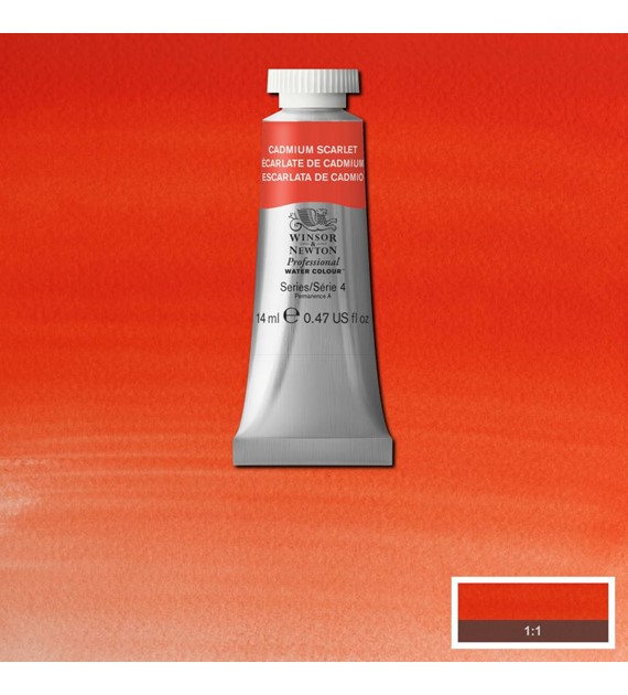 AWC 14ML CAD SCARLET -Farba akwarelowa w tubie