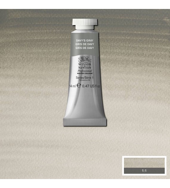 AWC 14ML DAVYS GRAY -Farba akwarelowa w tubie