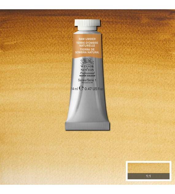 AWC 14ML RAW UMBER -Farba akwarelowa w tubie