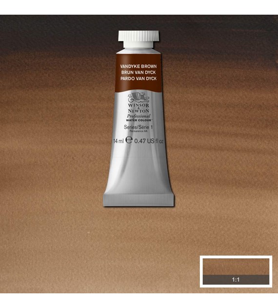 AWC 14ML VANDYKE BROWN -Farba akwarelowa w tubie