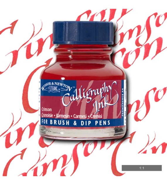 CALL INK 30ml CRIMSON -Tusz do kaligrafii