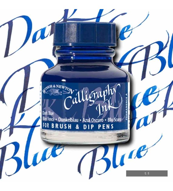 CALL INK 30ml DK BLUE -Tusz do kaligrafii