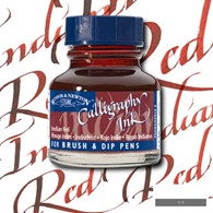 CALL INK 30ml INDIAN RED -Tusz do kaligrafii