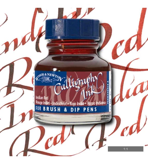 CALL INK 30ml INDIAN RED -Tusz do kaligrafii