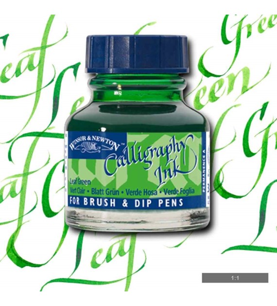 CALL INK 30ml LEAF GREEN -Tusz do kaligrafii