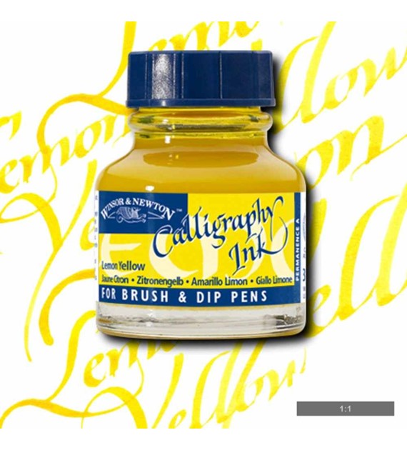 CALL INK 30ml LEM.YELLOW -Tusz do kaligrafii