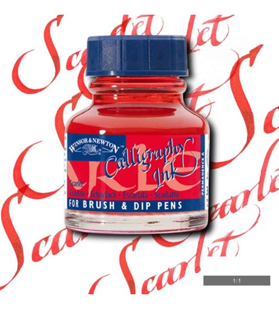 CALL INK 30ml SCARLET -Tusz do kaligrafii