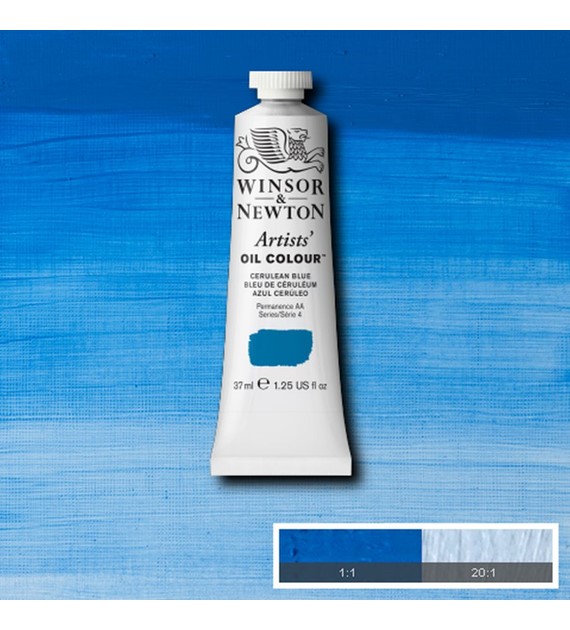 AOC 37ml CERULEAN BLUE -Farba olejna