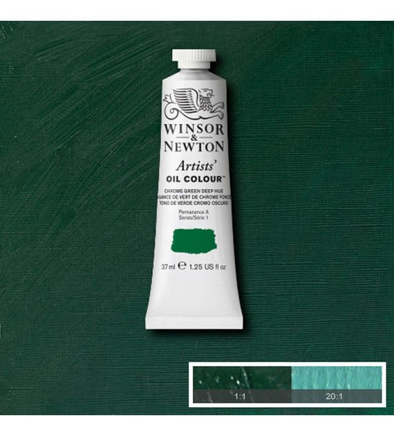 AOC 37ml CHROME GREEN DEEP HUE -Farba olejna