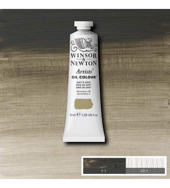 AOC 37ml DAVY'S GRAY -Farba olejna