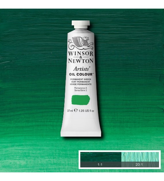 AOC 37ml PERMANENT GREEN -Farba olejna