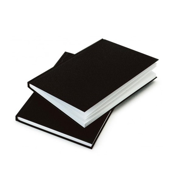 Czarny szkicownik klejony  książka  110gsm A3