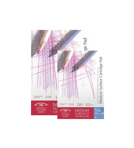 Medium Surface Cartridge Pad A5 130gsm