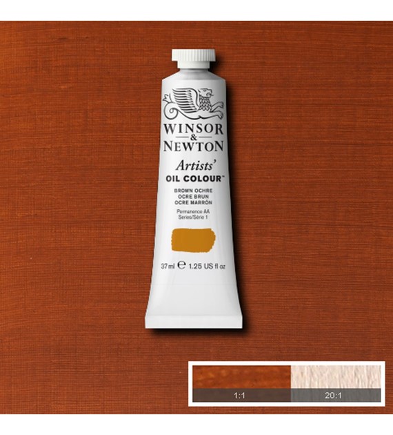 AOC 37ml BROWN OCHRE -Farba olejna