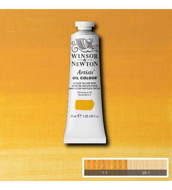 AOC 37ml NAPLES YELLOW DEEP -Farba olejna